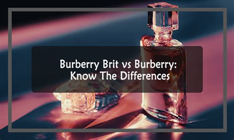 burberry brit vs burberry clothes|burberry brit toilette vs perfume.